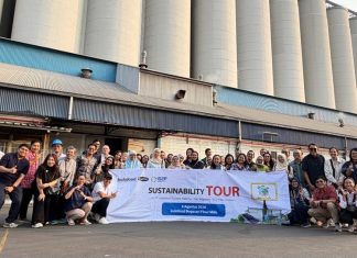 Anggota Indonesian Society of Sustainability Professionals Melakukan Studi Banding Ke Pabrik Bogasari Flour Mills Jakarta