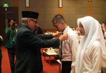 Rektor Unusa Tekankan Kerja Keras, Soft Skill dan Adab Saat Buka PKKMB 2026