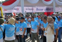 Dynamix Fun Run Jadi Ruang Kolaborasi Solusi Bangun Indonesia dan Pemkab Tuban, Dorong Gaya Hidup Sehat dan Sinergi di Wilayah Operasional