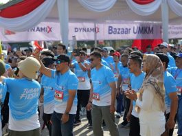 Dynamix Fun Run Jadi Ruang Kolaborasi Solusi Bangun Indonesia dan Pemkab Tuban, Dorong Gaya Hidup Sehat dan Sinergi di Wilayah Operasional