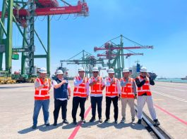 Staf Ahli Kemenhub Tinjau Green Port Terminal Teluk Lamong, Apresiasi Komitmen TTL Dukung Percepatan Target Net Zero Emission 2060