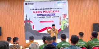 PT Terminal Teluk Lamong Siapkan Tenaga Pengamanan Profesional Dari Warga Ring 1