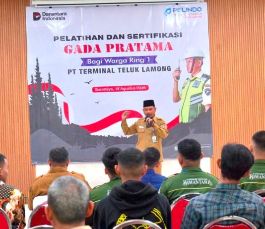 PT Terminal Teluk Lamong Siapkan Tenaga Pengamanan Profesional Dari Warga Ring 1
