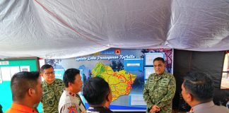 Satgas Gulbencal Karhutla Tanah Bumbu Tetapkan Status Siaga Normal, Tim Mabes TNI Apresiasi Kesiapannya