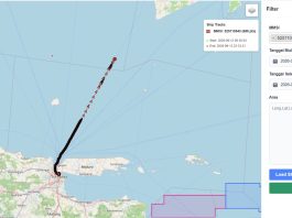 Sistem Pemantauan AISITS Ungkap Jejak Terakhir KM Virgo di Selat Madura