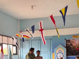 Edukasi Siswa DDI Batulicin Bahaya Karhutla, Tim Mabes TNI buat Simulasi