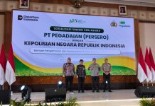 Pegadaian Gandeng Polri Jaga Keamanan Aset & Keberlangsungan Operasional Perusahaan di Jawa Timur