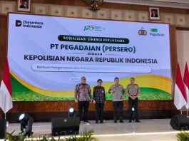 Pegadaian Gandeng Polri Jaga Keamanan Aset & Keberlangsungan Operasional Perusahaan di Jawa Timur
