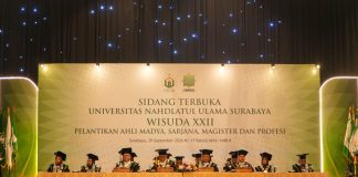 Wisuda Ke-22 Unusa, 50% Lebih Wisudawan Telah Bekerja