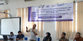 Bogasari Bekali SMKN 2 Pandeglang Untuk Menjadi Pelaku Usaha di Usia Muda