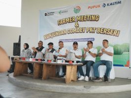 Program PKT BERSERI : Pupuk Kaltim Siapkan Kemandirian Petani Bulutana Kelola Potensi Lokal