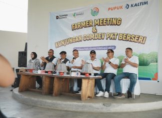 Program PKT BERSERI : Pupuk Kaltim Siapkan Kemandirian Petani Bulutana Kelola Potensi Lokal