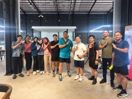 BRI BO Surabaya HR Muhammad Bangun Loyalitas Nasabah Lewat Aktifitas Padel