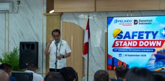 TPS Perkuat Budaya Keselamatan Kerja (Safety Culture) Melalui Safety Stand Down Bersama Stakeholder Pelabuhan