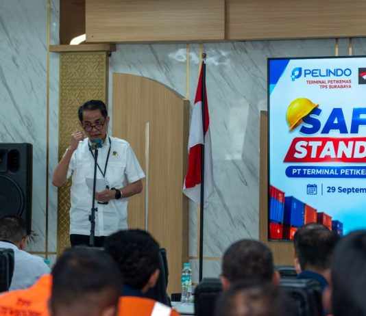 TPS Perkuat Budaya Keselamatan Kerja (Safety Culture) Melalui Safety Stand Down Bersama Stakeholder Pelabuhan